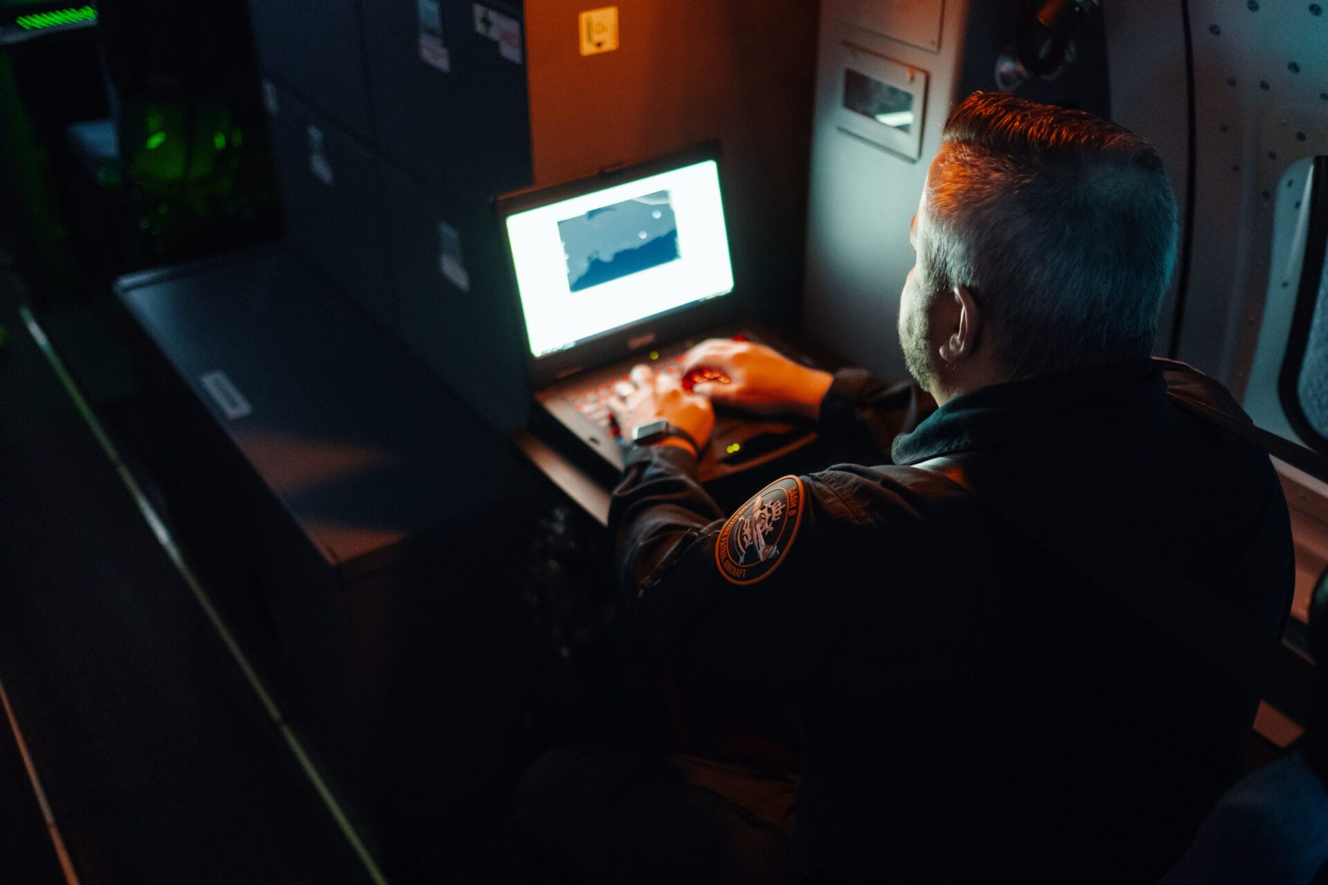 Photograph of Netherlands Coastguard operator